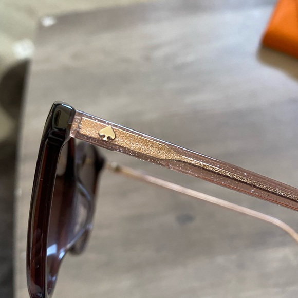 Kate spade hello sunshine 56mm kaiafs round sunglasses - brown/brown gradient - Picture 9 of 15